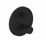 Kohler Autosense Matt Black Thermostat Recessed Round Trim & Body