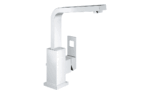 Euro Cube Swivel Spout Basin Mixer - Image 2