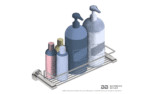 Bathroom Butler Shower Rack 330mm - Image 5