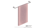 Bathroom Butler Single Towel Rail 650mm - Image 5