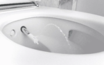 Aqua Clean Mera Comfort White Wall Hung Pan - Image 3
