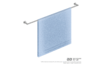 Bathroom Butler Single Towel Rail 1100mm - Image 7