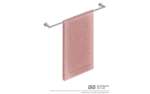 Bathroom Butler Single Towel Rail 800mm - Image 5