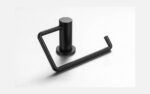 Demola Matt Black Paper Holder - Image 2