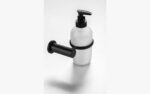 Demola Matt Black Soap Dispenser - Image 2