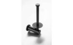 Demola Matt Black Spare Paper Holder - Image 2