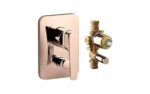 Kohler Aleo Plus Rose Gold Diverter Mixer & Body - Image 2