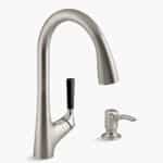 Kohler Malleco Pull Down Kitchen Sink Mixer