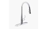 Kohler Simplice Pull Down Kitchen Sink Mixer - Image 2