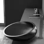 Glass Design Kool Max Basin Matt Black