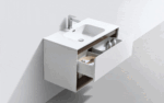 Gio Versace 900 White/Brown Simplicity Vanity & Basin - Image 2