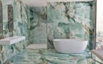 Onyx Turquoise Polished 1200x2600mm - Image 3
