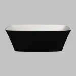 Dado Carmen Freestanding Bath Matt Black