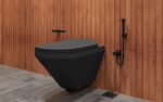 Kohler Modern Life Wall Hung Pan Thunder grey Including Soft Close Seat - Image 3