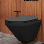 Kohler Modern Life Wall Hung Pan Thunder grey Including Soft Close Seat