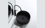 Gio Sianna Black Round Counter Top Basin - Image 3