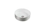 Gio Sianna Silver Round Counter Top Basin - Image 3