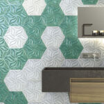 Ivy Teal 285x330mm