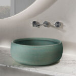 Glass Design Polo Terra Ceramic Basin