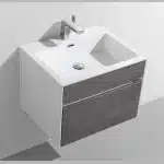 Gio Simplicity 600 Vanity & Basin Front Panel Cement