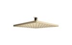 Kohler Shower Head Square 254mm Brushed Bronze - Image 2