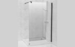 TAT 1000 Walk In Shower Matt Black - Image 2