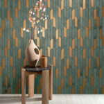 Tissue Green Mosaic 298x272mm