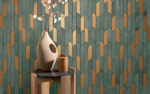Tissue Green Mosaic 298x272mm - Image 2