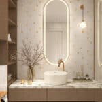 Stone Mix White Mosaic 300x260mm