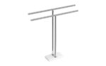 Bathroom Butler Double 900mm Freestanding Towel Stand - Image 2