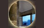 Gio Round LED Sensor Mirror 90cm - Image 2