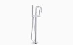 Kohler Purist Chrome Freestanding Bath Mixer & Body - Image 2