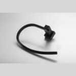 Malta Black Towel Ring