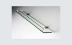 Malta Chrome Glass Shelf - Image 2