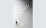 Malta Chrome Single Towel Rail - Image 2