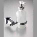 Malta Chrome Soap Dispenser Glass