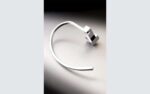 Malta Chrome Towel Ring - Image 2