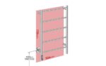 Bathroom Butler NATURAL 5 Bar 500mm Straight Heated Towel Rail with TDC Timer - Image 4