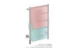 Bathroom Butler NATURAL 5 Bar 500mm Straight Heated Towel Rail with TDC Timer - Image 3