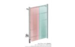 Bathroom Butler NATURAL 5 Bar 500mm Straight Heated Towel Rail with TDC Timer - Image 5