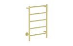 Bathroom Butler NATURAL 5 Bar 500mm Straight Heated Towel Rail Champagne Gold with PTSelect Switch - Image 2
