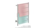 Bathroom Butler NATURAL 5 Bar 500mm Straight Heated Towel Rail Champagne Gold with PTSelect Switch - Image 4