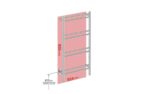Bathroom Butler NATURAL 8 Bar 500mm Straight Heated Towel Rail with PTSelect Switch - Image 5