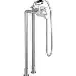 IB Rubinetti Belmondo Elle Chrome Freestanding Bath Mixer