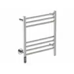 Bathroom Butler NATURAL 7 Bar 500mm Straight Heated Towel Rail with TDC Timer