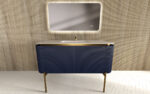 Mosaico Vero Crocky Vanity 1300mm Star Night Blue - Image 7
