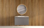 Mosaico Vero Delicious Vanity 800mm Grey - Image 2