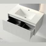 Mosaico Vero Delicious Vanity 800mm White