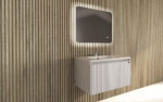 Mosaico Vero Delicious Vanity 800mm White - Image 5