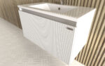 Mosaico Vero Delicious Vanity 800mm White - Image 6